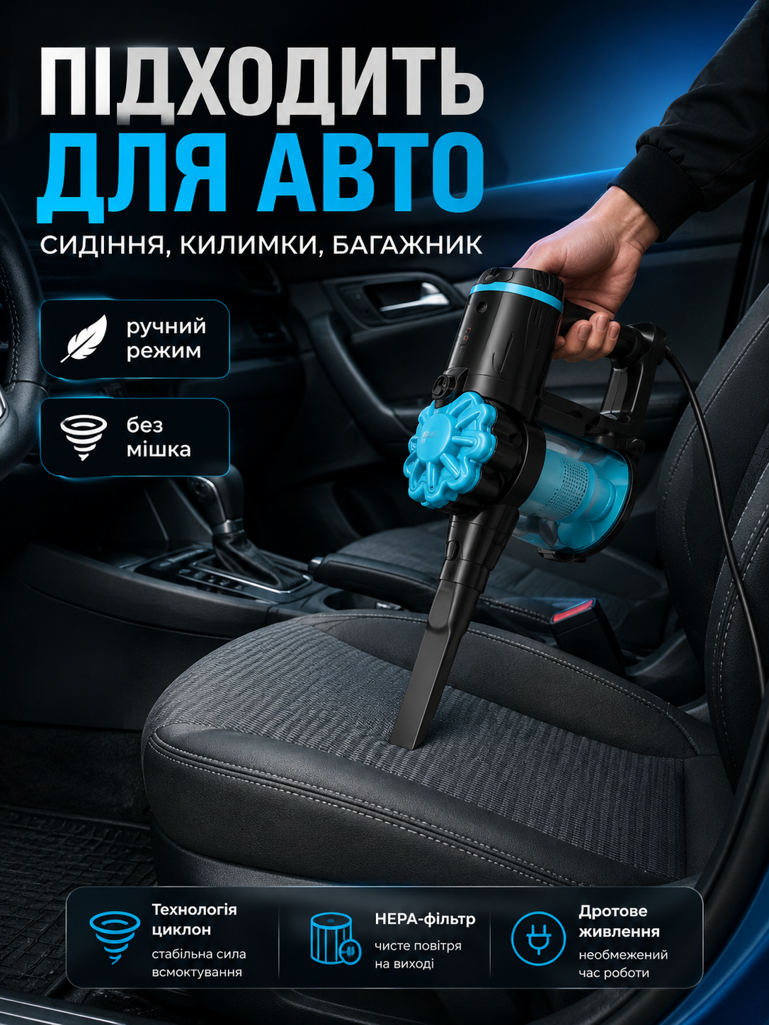 Пилосос для авто